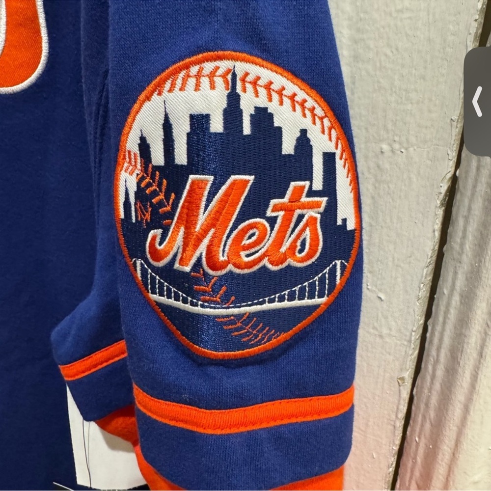 Blue and Orange Mets Hoodie - Picture 2 of 4